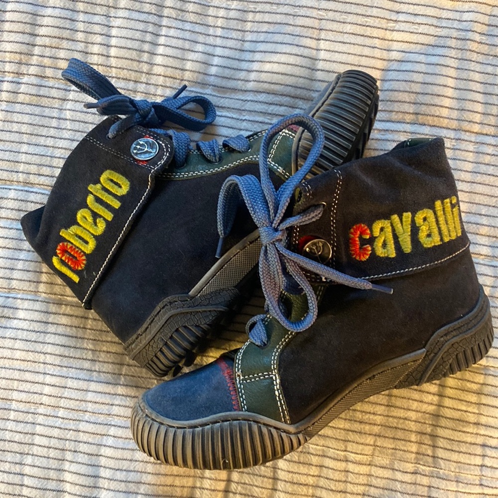 Devils by Roberto Cavalli kids sneakers